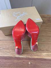 Christian Louboutin Miss Z leather sandals 8.5cm - 3