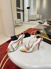 Christian Louboutin Rosa Z Strass Botanica 100mm Sandals - 1