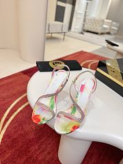 Christian Louboutin Rosa Z Strass Botanica 100mm Sandals - 2