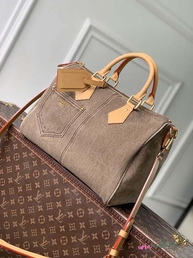Louis Vuitton Speedy 30 Bandoulière Coffee Bean 34x22x19cm - 1