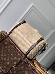 Louis Vuitton Express PM Raffia-effect 26x17x13.5cm - 3