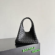 Bottega Veneta Small Campana Black 28x16x15cm - 1