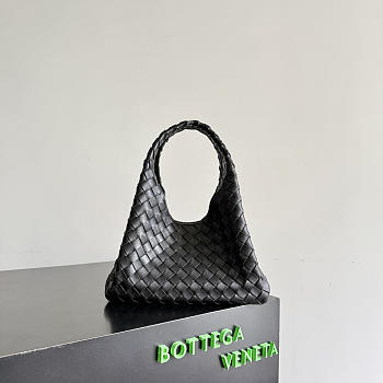 Bottega Veneta Small Campana Black 28x16x15cm