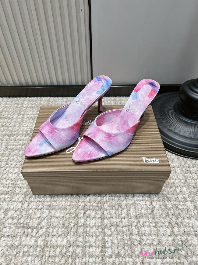 Christian Louboutin Affabula floral-print mules - 1