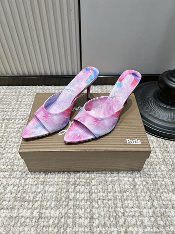 Christian Louboutin Affabula floral-print mules