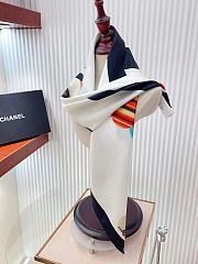 Chanel Silk CC Planet Scarf Multicolor 90x90cm - 2