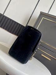 Chanel Maxi Flap bag Black Suede Gold 32x19.5x10cm - 2