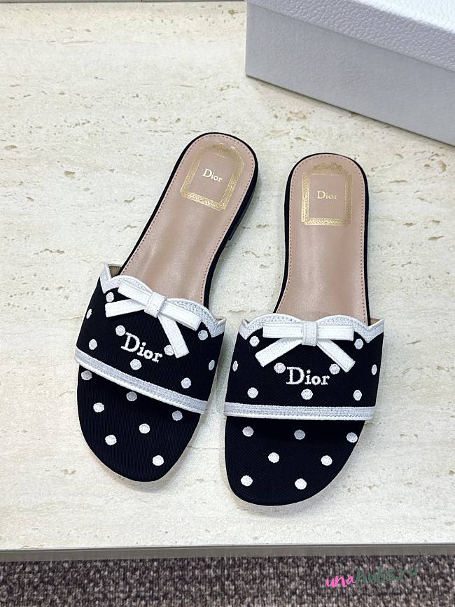 Dior Mule Dway Black  - 1