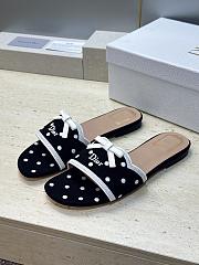 Dior Mule Dway Black  - 4