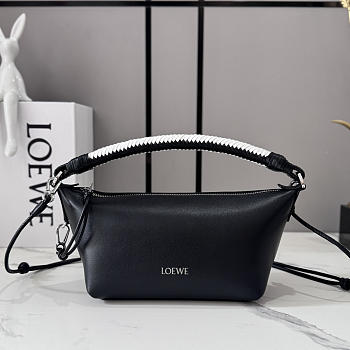 loewe Cala mini bag in mellow black lambskin 26x10x13cm
