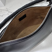 loewe Cala mini bag in mellow black lambskin 26x10x13cm - 2