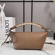 Loewe Cala mini bag in mellow brown lambskin 26x10x13cm - 1