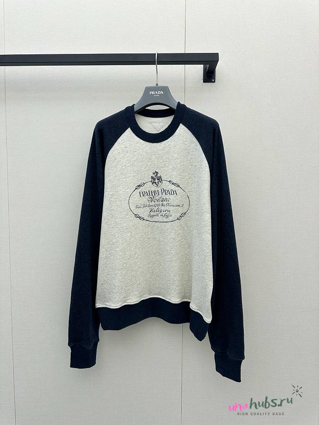Prada Cotton crew-neck sweatshirt - 1