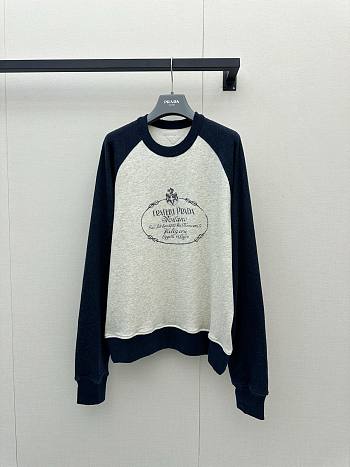 Prada Cotton crew-neck sweatshirt
