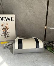 Loewe x Josef Anni Albers Medium Flamenco Clutch 30x24.5x10.5cm - 2