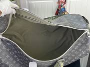 Louis Vuitton Keepall Bandoulière 55 Khaki Green 55x31x26cm - 3