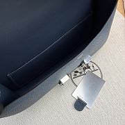 Hermes Constance Elan Blue Epsom Silver 24cm - 3