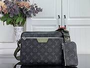 Louis Vuitton Trio Messenger Khaki Green 25x18.5x7cm - 1