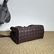 Bottega Veneta Mini Andiamo Dark Brown 20x9x15cm - 3