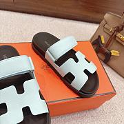 Hermes Chypre sandal light blue  - 3