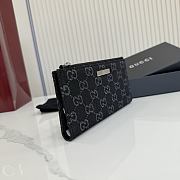 Gucci GG Denim wallet 19x10x1.5cm - 4