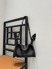 Loewe Mini Scarf bag smooth calfskin black 24.5x6x14.5cm - 3