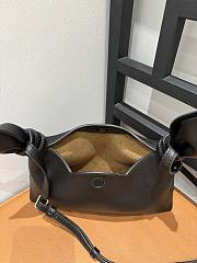 Loewe Mini Scarf bag smooth calfskin black 24.5x6x14.5cm - 5