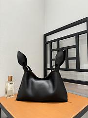 Loewe Medium Scarf bag in smooth calfskin black 34x8.5x21cm - 3