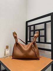 Loewe Medium Scarf bag in smooth calfskin brown 34x8.5x21cm - 1