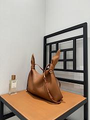 Loewe Medium Scarf bag in smooth calfskin brown 34x8.5x21cm - 4