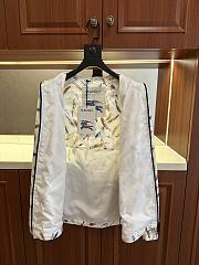 Burberry Feather Print Nylon Clapton Hooded Jacket  - 3