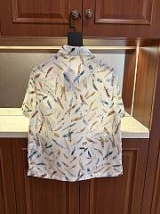 Burberry Feather Print Cotton Shirt - 2