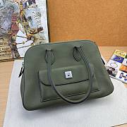 Hermes Carabas 35 in Vert Olive Togo leather 35x23x19cm - 3