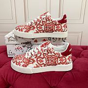 Dolce & Gabbana Majolica-print canvas portofino sneakers - 1