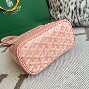 Goyard Goyardine Canvas Powder Pink Backpack 23x19x9.5cm - 5