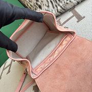 Goyard Goyardine Canvas Powder Pink Backpack 23x19x9.5cm - 3
