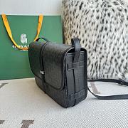 Goyard Goyardine Belvedere II MM Messenger Bag Black 28x23x9cm - 4