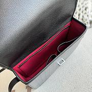 Goyard Goyardine Belvedere II MM Messenger Bag Black 28x23x9cm - 3