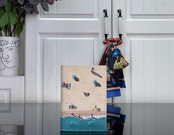 Louis Vuitton Passport Cover Beach Sand 14x10x2.5cm
