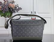 Louis Vuitton Courrier Messenger Khaki Green 37x27x12cm - 4