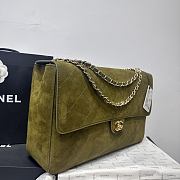 Chanel Maxi Flap bag Grained Calfskin 38.5x26x11cm - 3