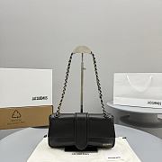 Jacquemus Chaîne soft shoulder bag in black 25x12x5cm - 1