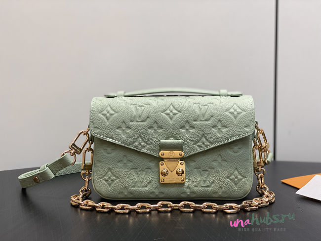 Louis Vuitton Pochette Métis East-West Green 21.5x13.5x6cm - 1