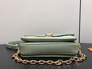 Louis Vuitton Pochette Métis East-West Green 21.5x13.5x6cm - 4
