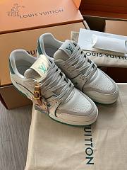 Louis Vuitton Trainer Sneaker Blue - 5