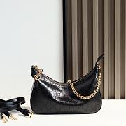 Gucci Lady Lunetta Chain small shoulder bag black 24.5x15x5cm - 1