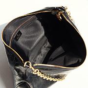 Gucci Lady Lunetta Chain medium shoulder bag black 30.5x24x6.5cm - 4