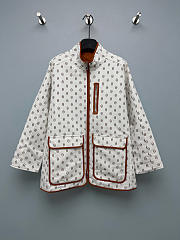 Hermès Chaîne d'Ancre Reversible Coat - 1