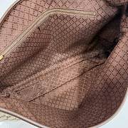 Gucci Jackie Flap large crossbody bag Sand dark brown 43x29x5cm - 5