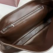 Gucci Jackie Flap large crossbody bag dark brown 43x29x5cm - 4